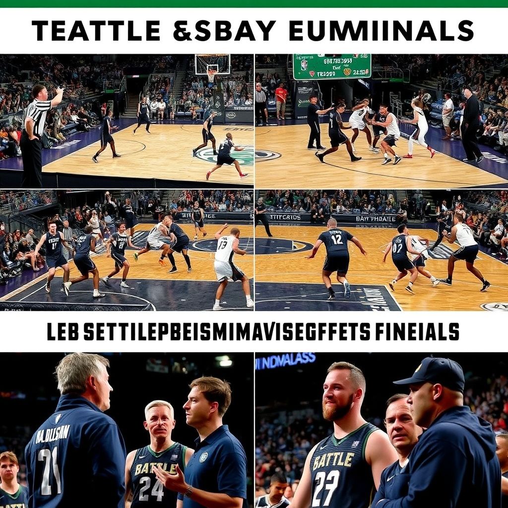 半岛体育官方-西雅图海湾者防守体系稳固，力求半决赛再创佳绩